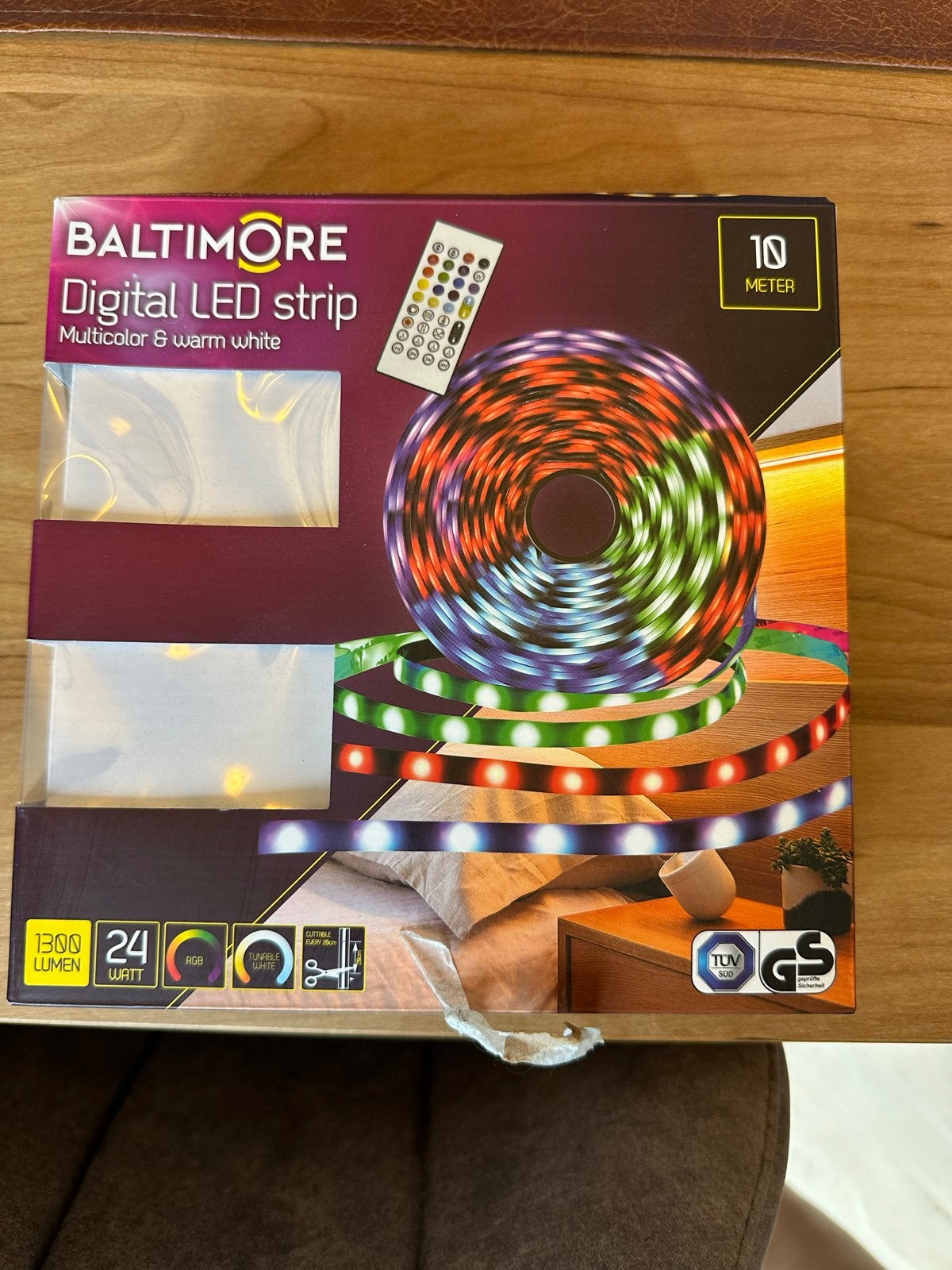 Baltimore Digital LED strip - 10 meter, multicolor & warm wi, Overige merken, Meerkleurig, Nieuw, Ophalen of Verzenden