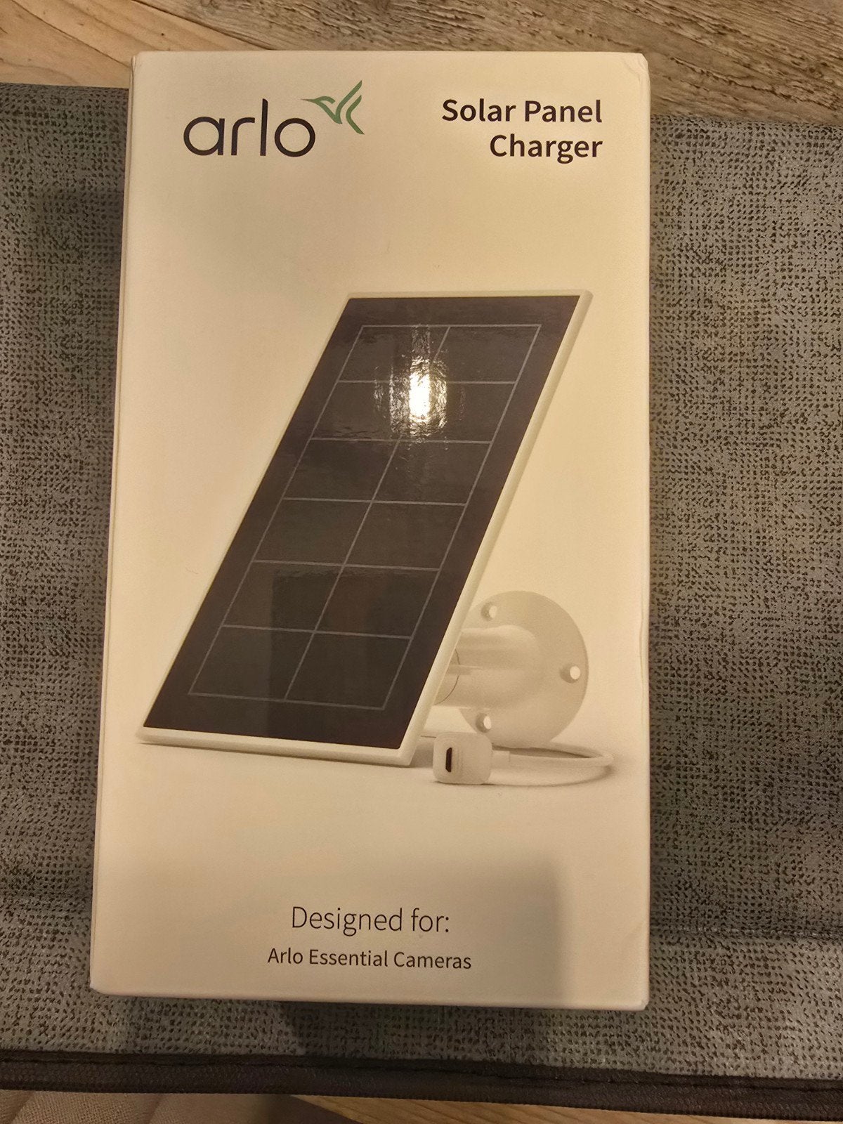 Arlo Solar Paneel Oplader voor Essential Camera's, Ophalen of Verzenden, Nieuw