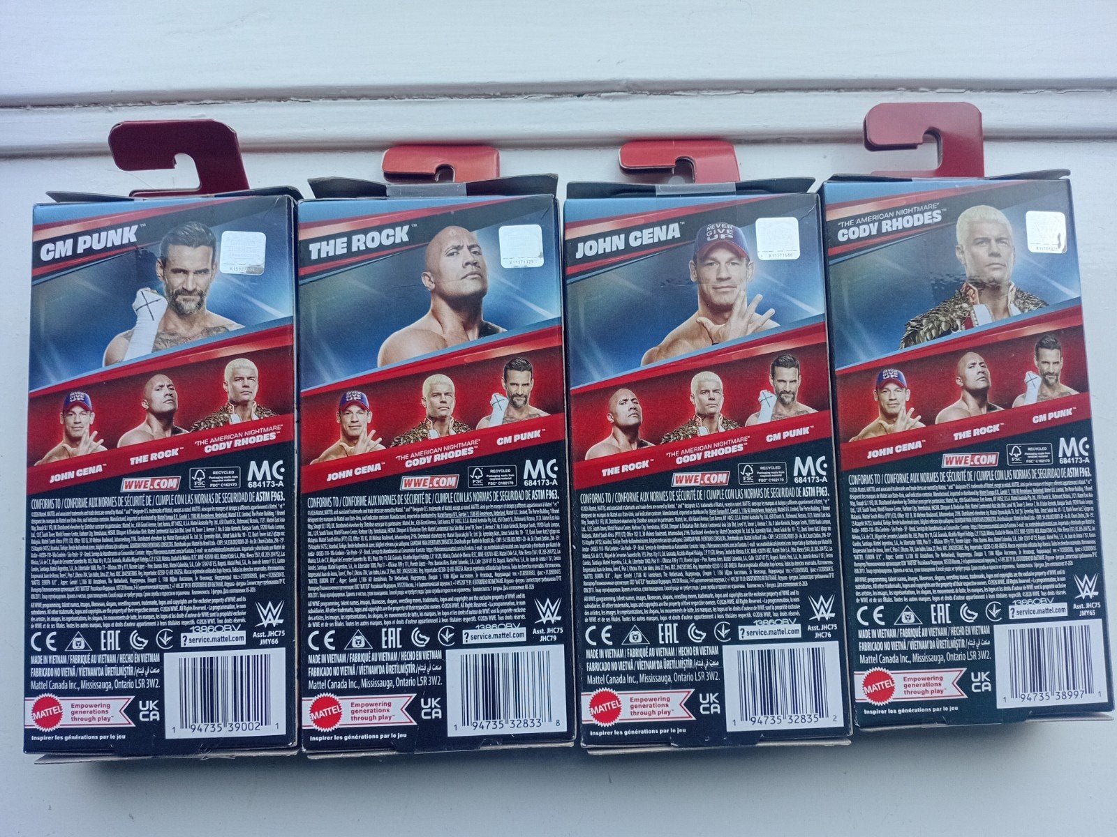 WWE Actiefiguren Set: CM Punk,Rock,Cena enz. €7 per stuk, Ophalen of Verzenden, Nieuw