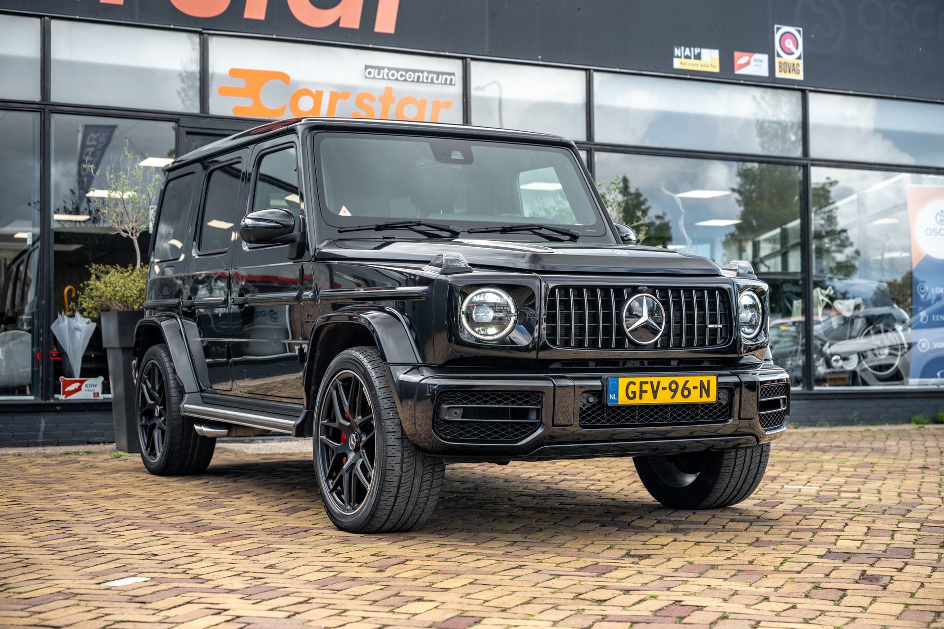 Mercedes-Benz G-klasse 63|Night pakket|Superieur interieur|T, Dealer onderhouden, G-Klasse, Adaptive Cruise Control, Zwart