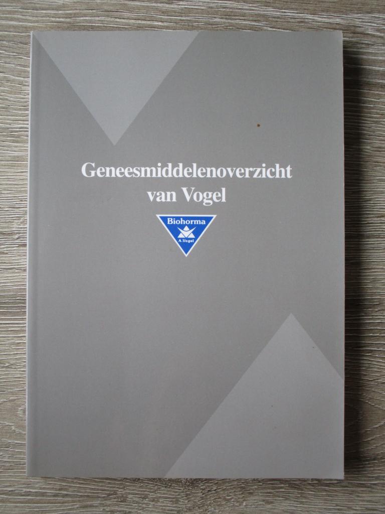 Geneesmiddelenoverzicht van Vogel, Ophalen of Verzenden, Gelezen, Kruiden en Alternatief