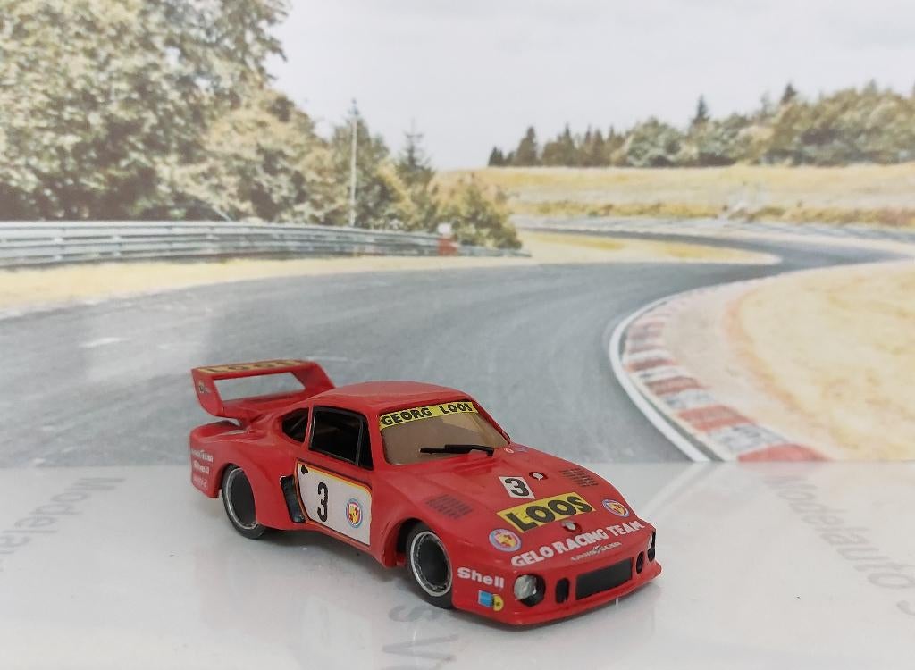 1:43 Porsche 935 #3 Nürburgring 1000 km 1977; Minichamps, Ophalen of Verzenden, Gebruikt, Auto, MiniChamps
