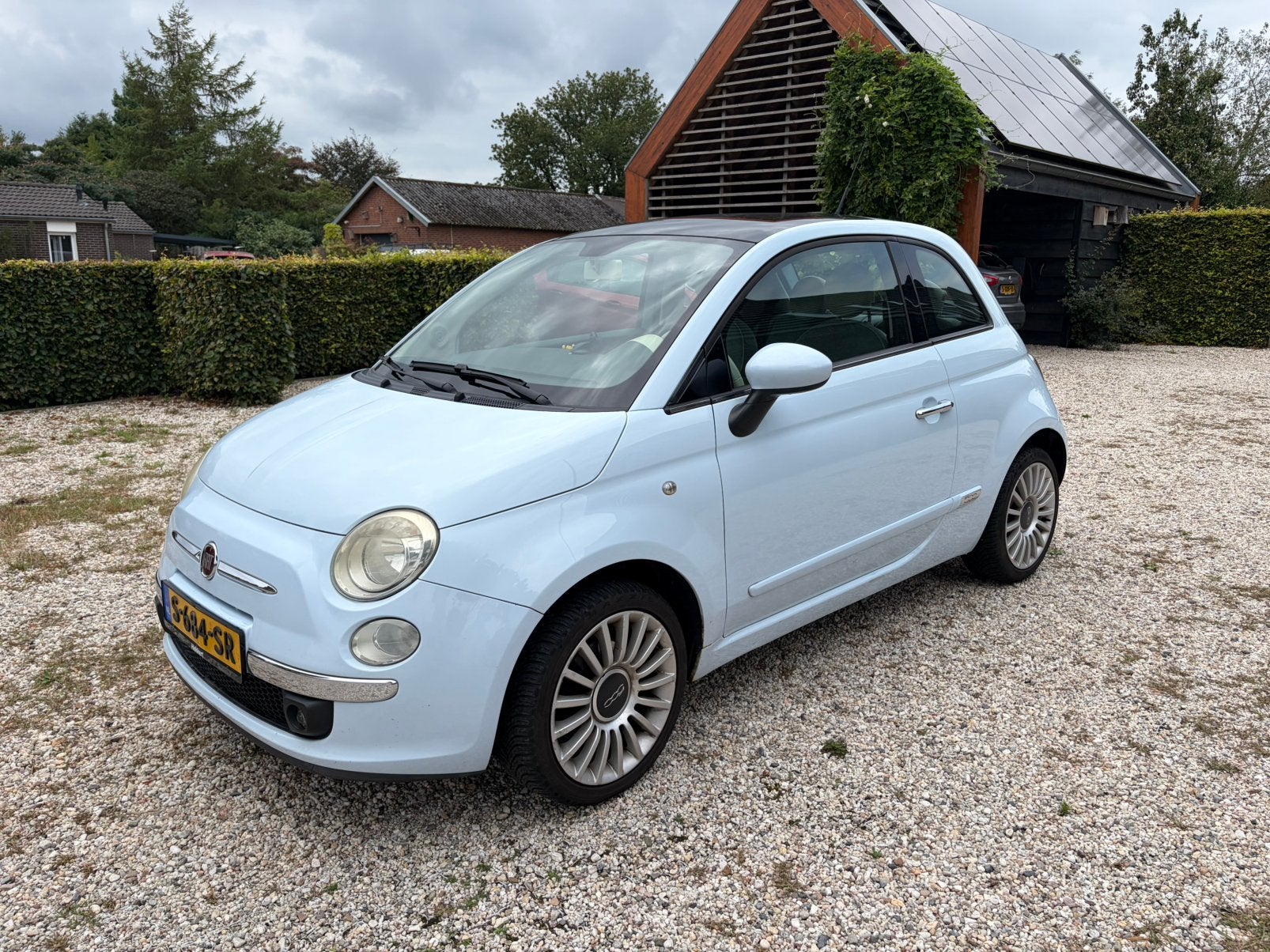 Fiat 2008 Babyblauw, Auto's, Fiat, 1005 kg, 4 cilinders, Handgeschakeld, 1368 cc