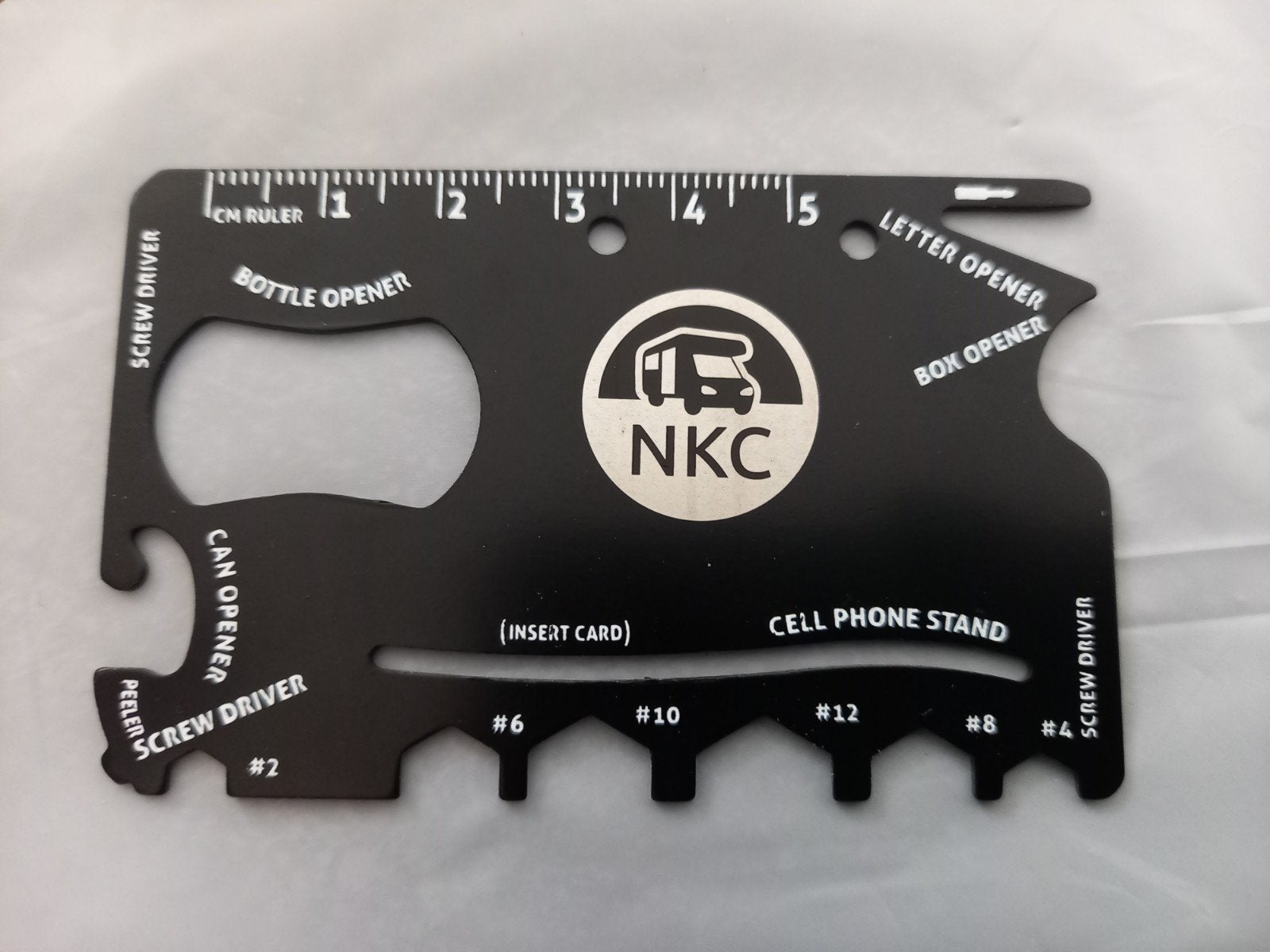 Multitool card vd NKC, Caravans en Kamperen, Ophalen of Verzenden, Zo goed als nieuw