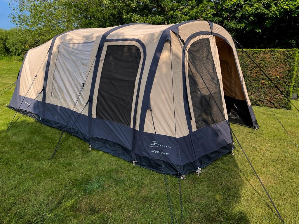 Bardani Airspace 310TC opblaastent., Caravans en Kamperen, Ophalen, Zo goed als nieuw, Tot en met 4