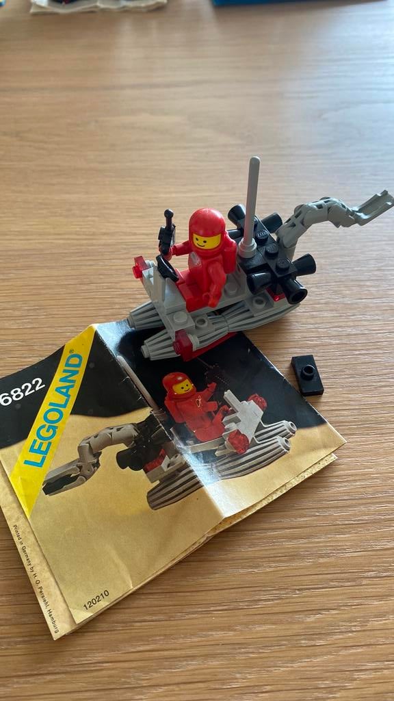LEGO Legoland 6822: Space Digger met minifiguur en instructi, Kinderen en Baby's, Speelgoed | Duplo en Lego, Gebruikt, Lego, Ophalen of Verzenden
