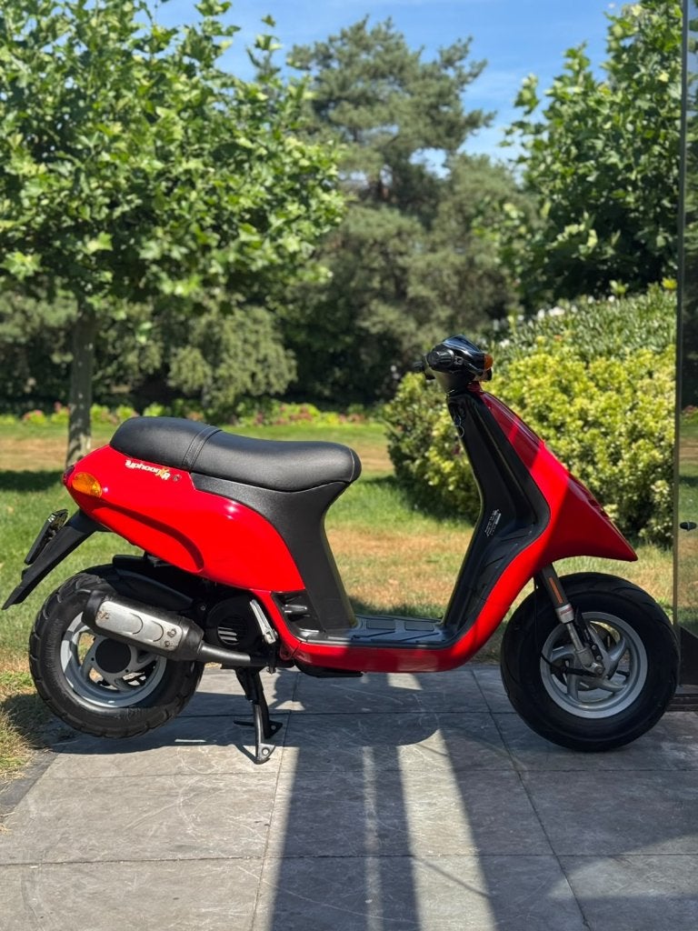 ️Piaggio Typhoon 50cc 2t rood netjes Brom 45 km/h️, Fietsen en Brommers, Niet ingevuld, Niet ingevuld, Niet ingevuld