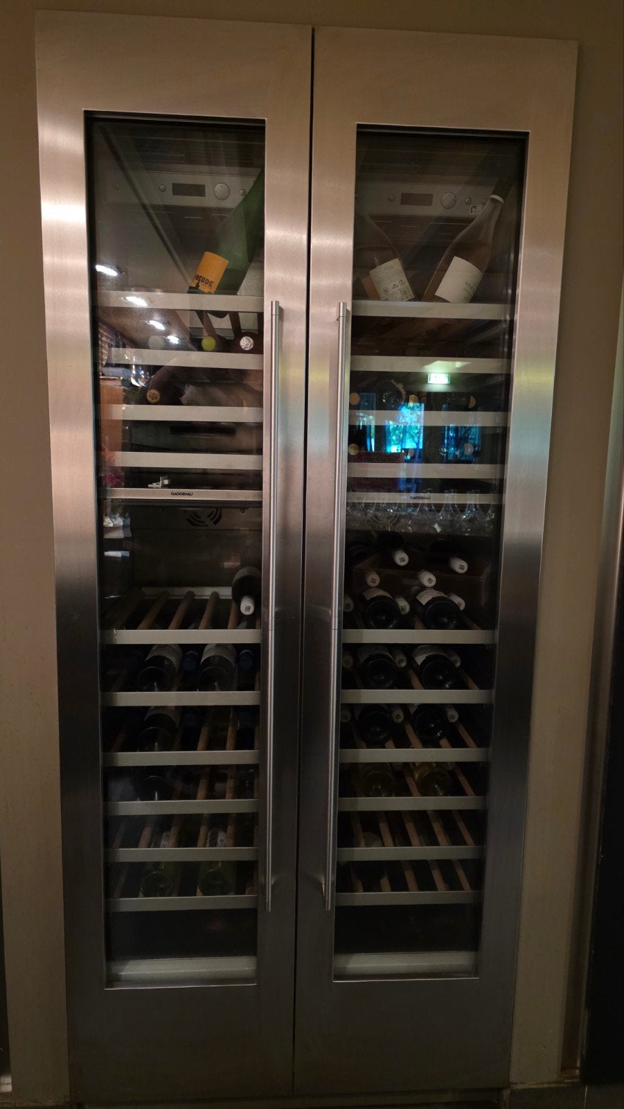Gaggenau Wijnkast, Ophalen, Gebruikt