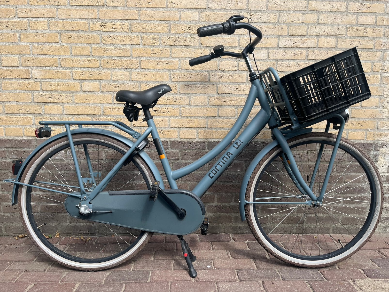 Cortina U4 meisjesfiets frame 18 inch, wielmaat 24 inch, Ophalen, Terugtraprem, 24 inch, Versnellingen