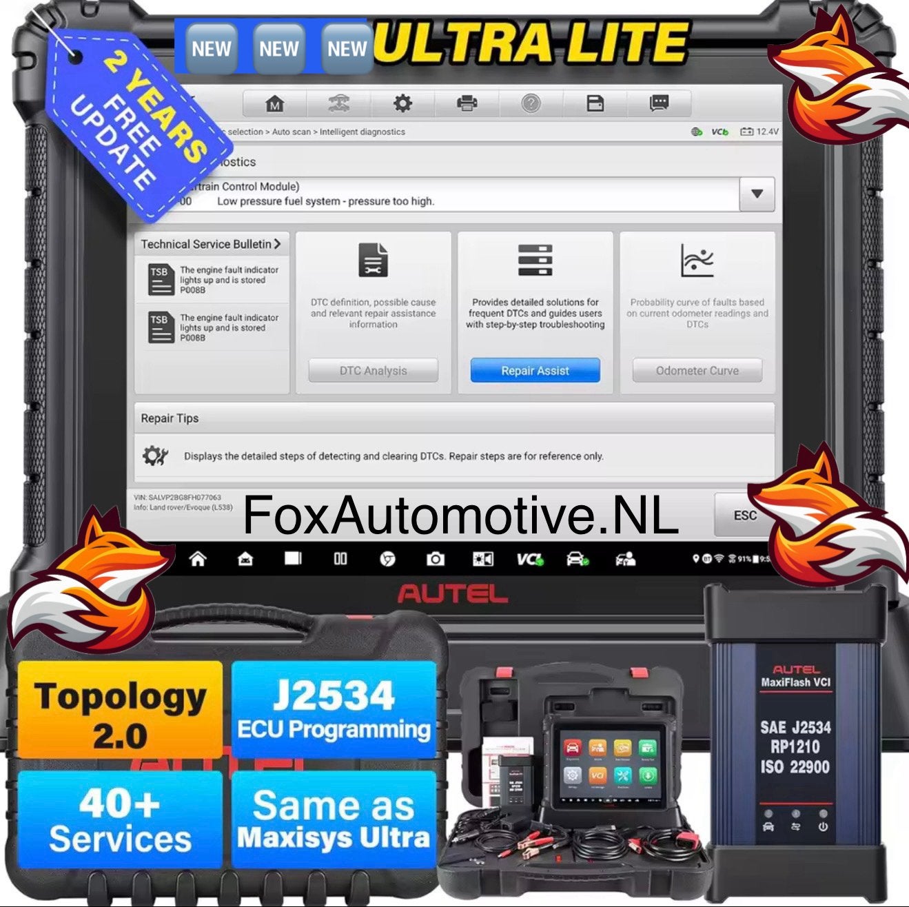 Autel Maxicom Ultra Lite, Ophalen of Verzenden