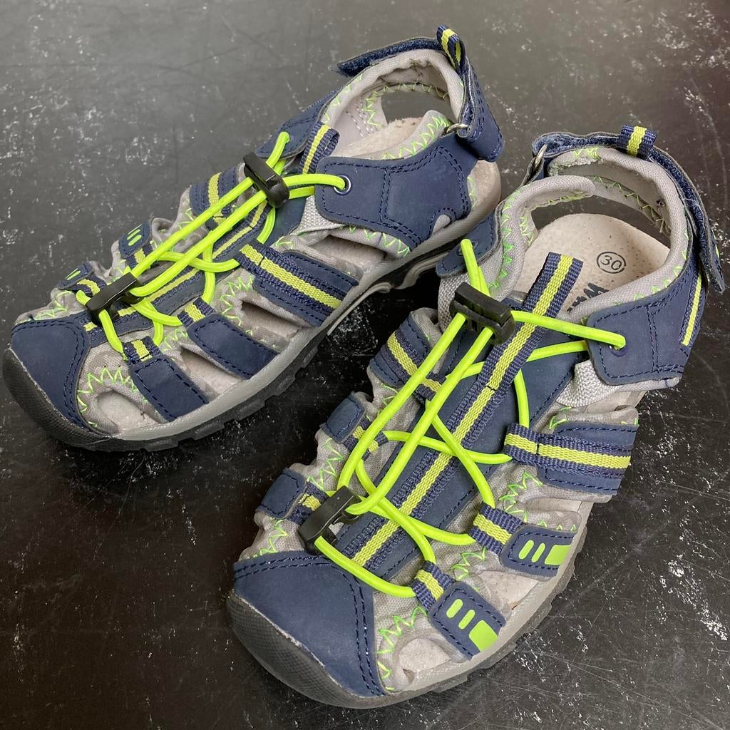 Sandalen maat 30 leren binnenzool zgan, Overige typen, Ophalen of Verzenden, Zo goed als nieuw, Jongen