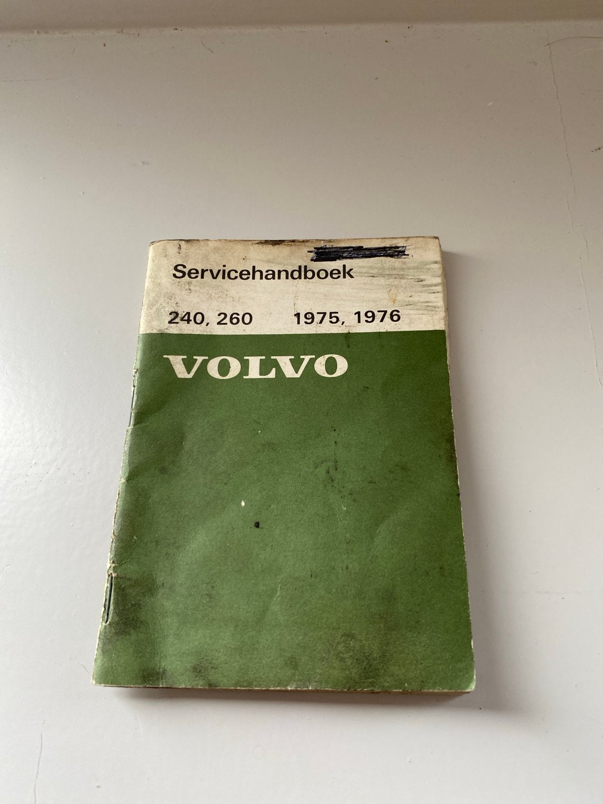 Volvo Servicehandboek 240 260 (1975-1976) & Technisch Zakboe, Ophalen of Verzenden