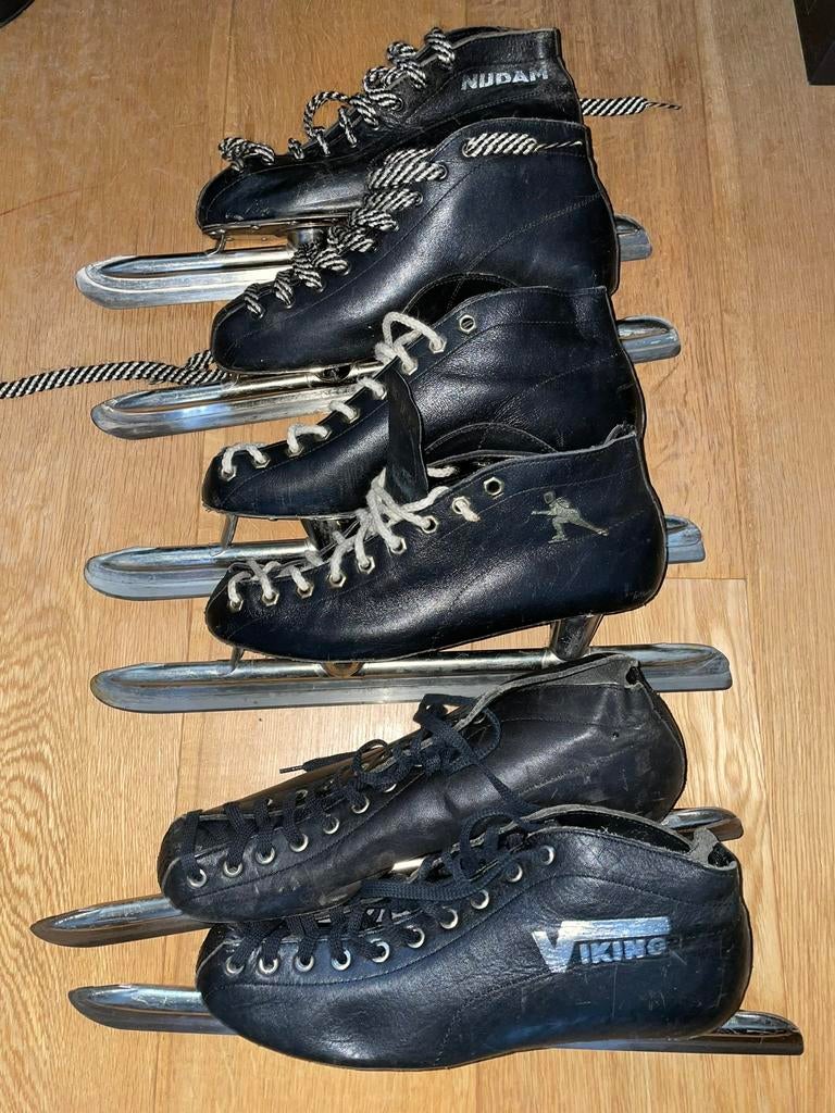 Hoge en lage noren schaatsen viking nijdam 40 41 44, Ophalen of Verzenden, Zo goed als nieuw, Noren, Nijdam