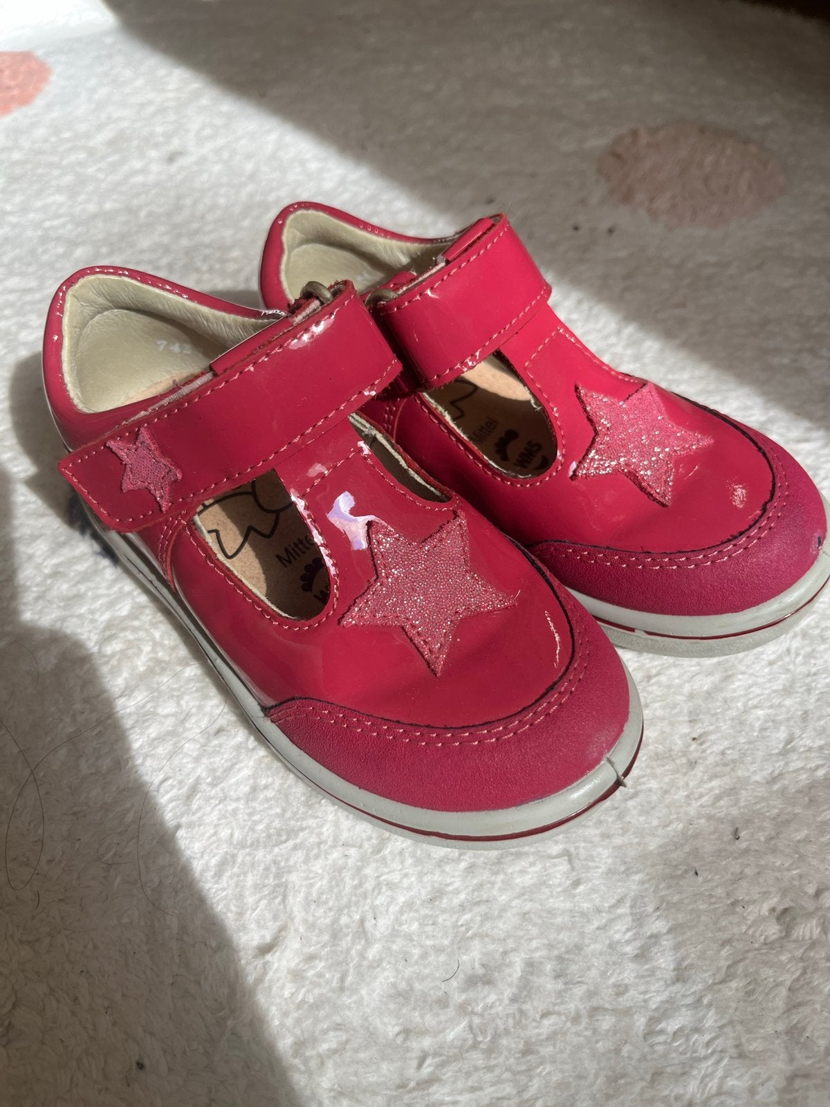 Roze Pepino schoenen met sterren maat 23, Ophalen, Gebruikt, Meisje, Schoenen