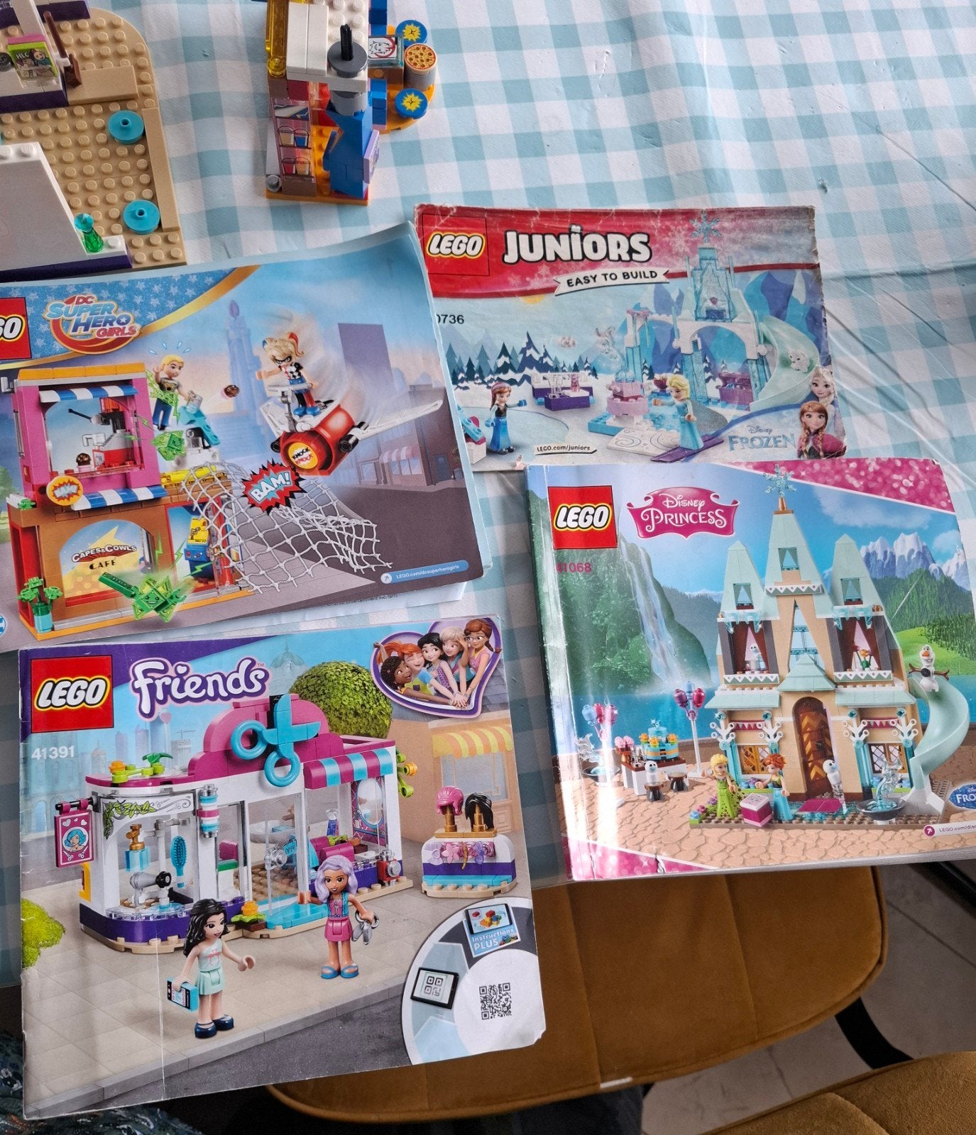 Grote partij LEGO: 4 verschillende sets door elkaar i, Ophalen of Verzenden, Gebruikt