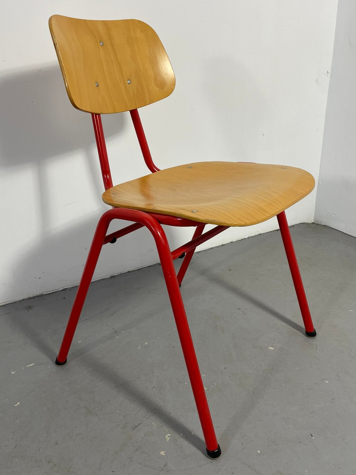 80x Stapelstoelen Vintage Retro, Huis en Inrichting, Stoelen, Ophalen, Gebruikt, Bruin, X