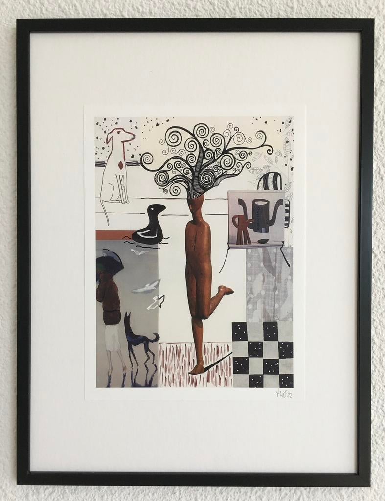 Collage “A Walk in the Park”, Ophalen of Verzenden