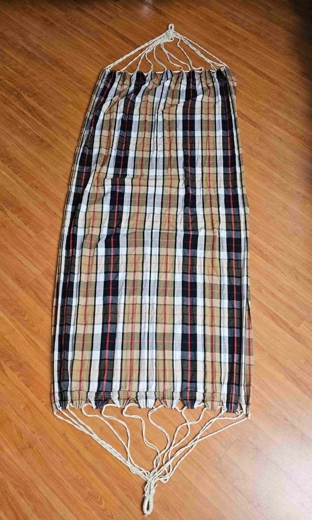 Retro hangmat 320/125 cm, Gebruikt, Djt@dejuistetoon.eu, Ophalen of Verzenden, Mon Plaisir 19, Etten-Leur, Netherlands