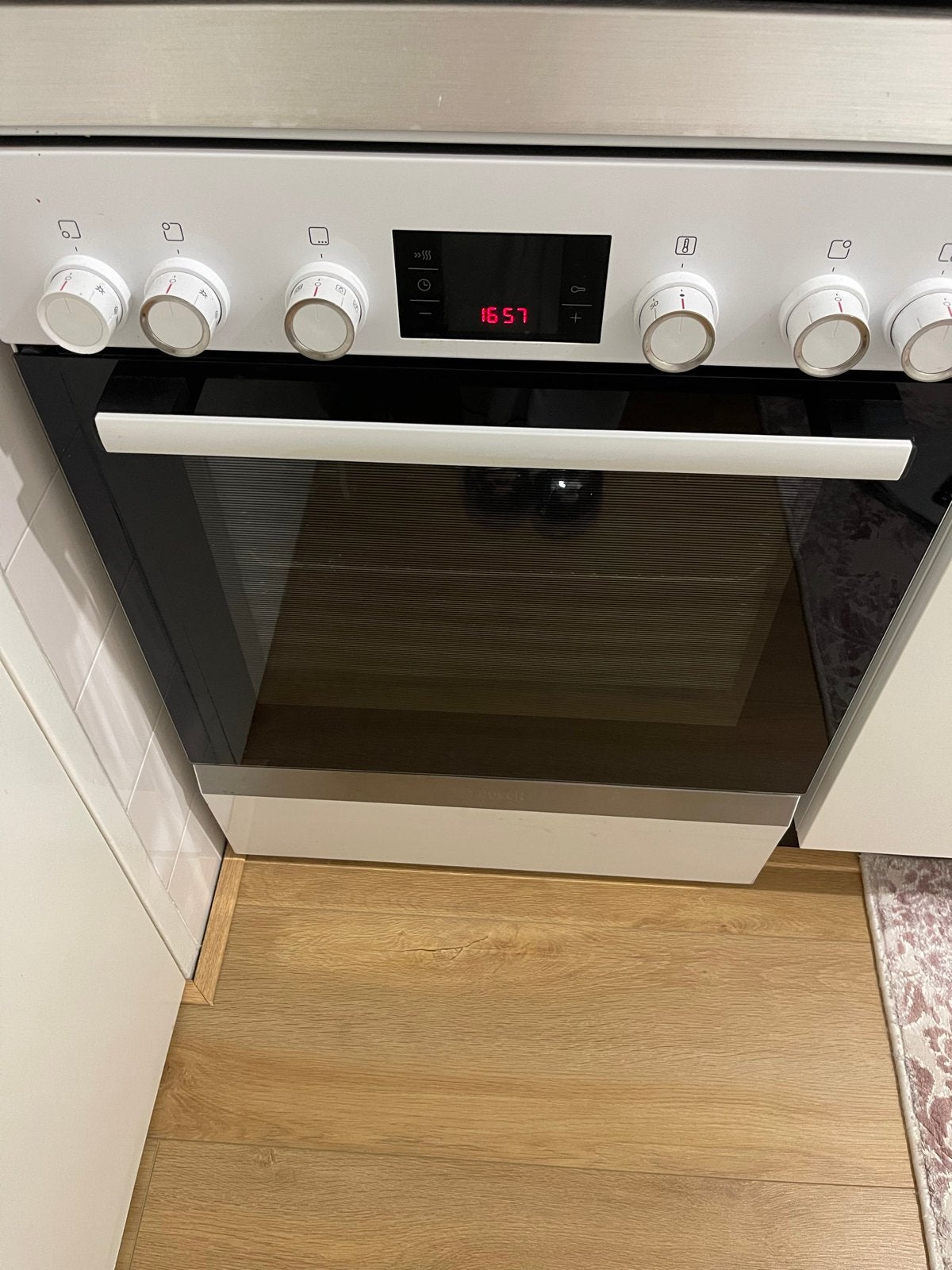 Bosch Gasfornuis met Oven, Witgoed en Apparatuur, Gebruikt, Hete lucht, 60 cm of meer, Gas