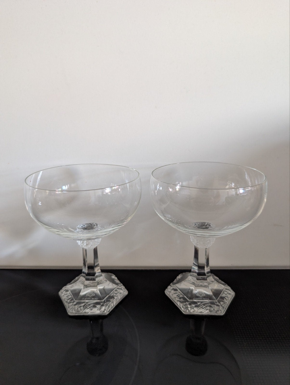 Rosenthal classic rose glas, champagne, Ophalen of Verzenden, Zo goed als nieuw, Overige typen