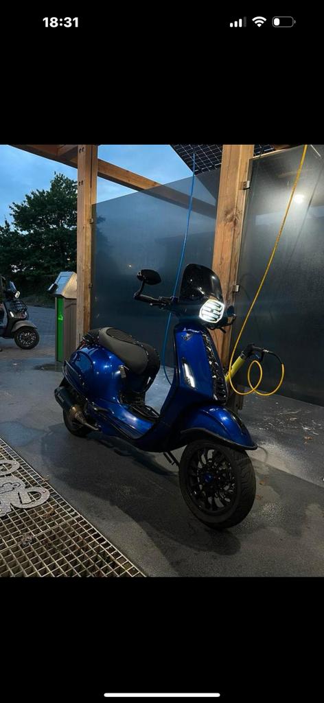 Vespa Sprint 80cc, Ophalen, Maximaal 45 km/u, Vespa S, Zo goed als nieuw