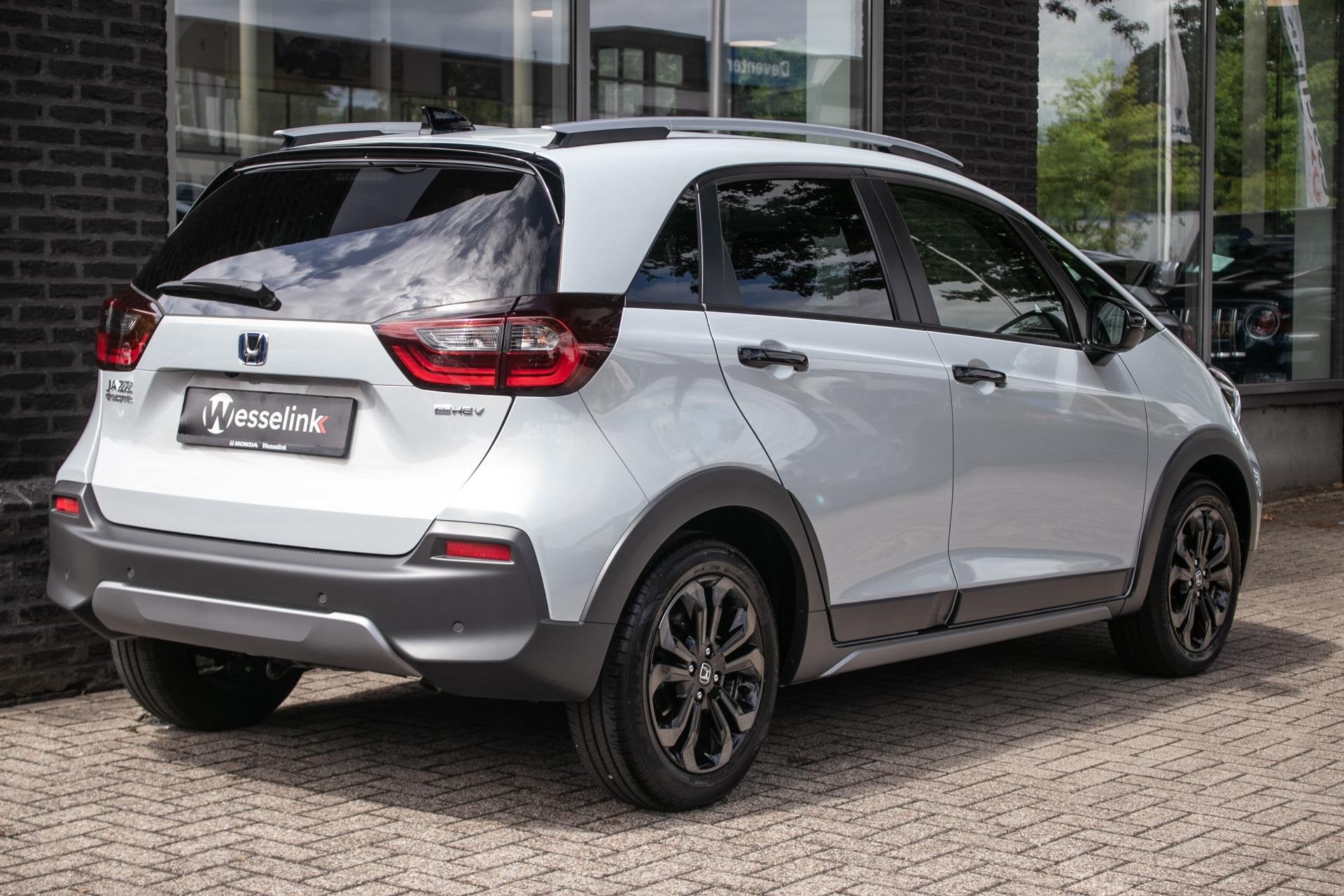 Honda Jazz 1.5 e:HEV Advance Crosstar | Honda Sensing | Appl, Auto's, Honda, Euro 6, Leder en Stof, 122 pk, Bedrijf