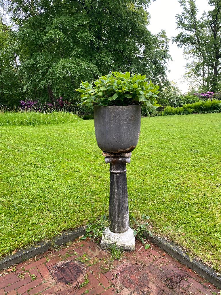 Sokkel, klassieke zuil, Huis en Inrichting, Woonaccessoires | Zuilen en Pilaren, Ophalen, Gebruikt