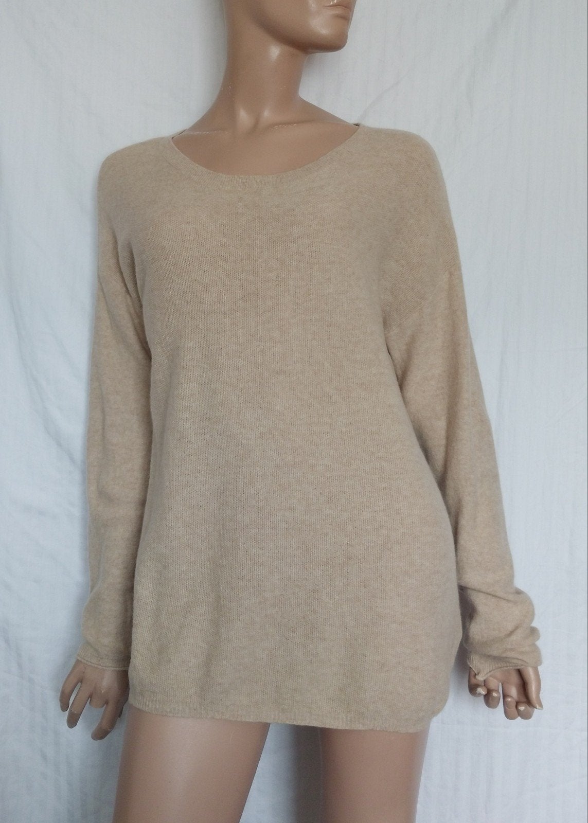ESMARA COLL CASHMERE Trui , Maat 42 - 44, Ophalen of Verzenden, Zo goed als nieuw, Maat 42/44 (L), Beige