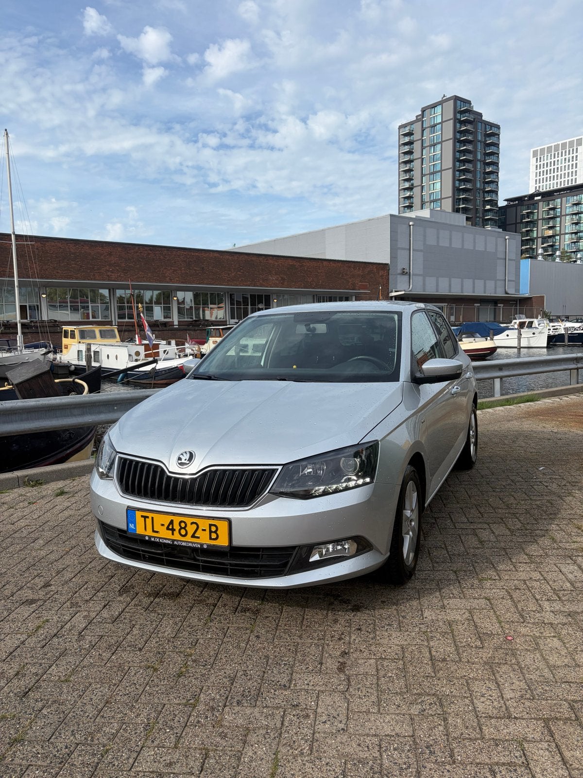 Skoda Fabia 1.0 TSI Clever 95pk 2018 Grijs, Voorwielaandrijving, 40 €/maand, 95 pk, 23 km/l