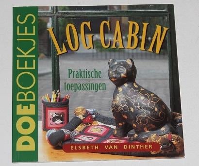 Log cabin. praktische toepassingen. doe1100, Ophalen of Verzenden, Zo goed als nieuw, Borduren en Naaien