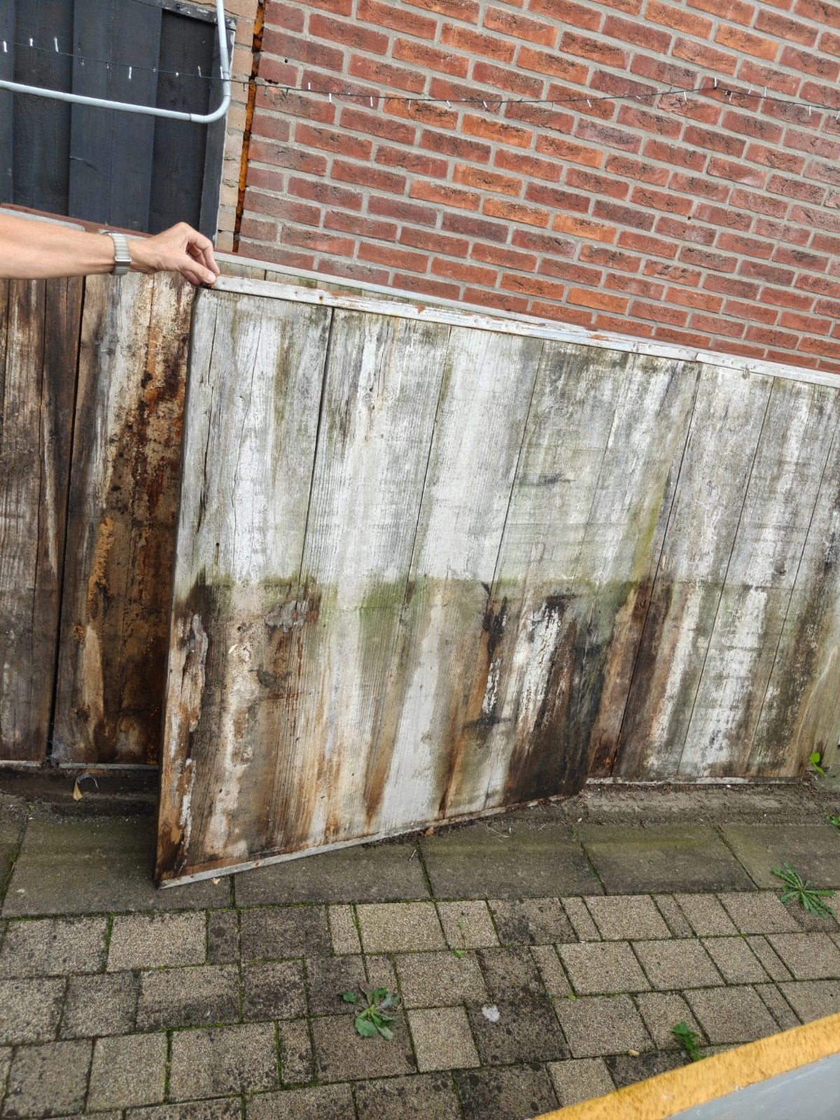 te koop 9 steenschotten, Ophalen, Hout