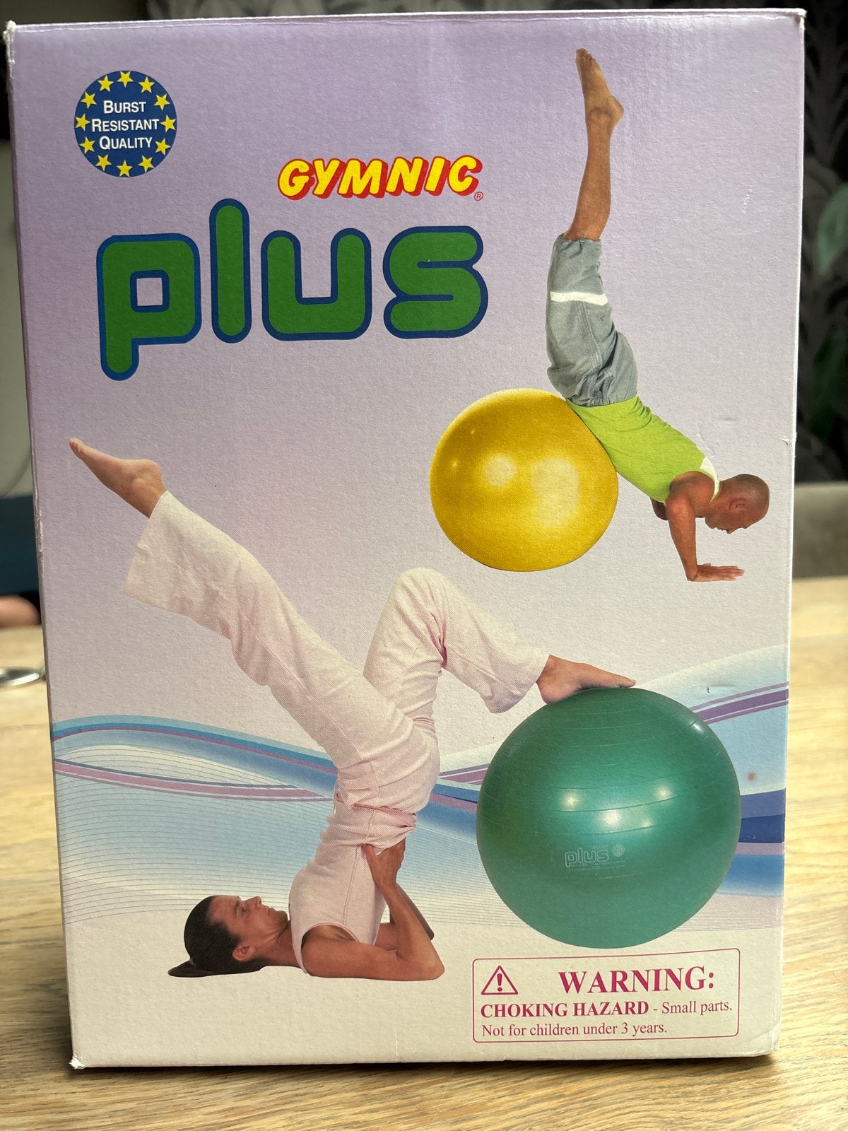 GYMNIC Plus Fitnessbal - Groen, Ophalen of Verzenden, Nieuw, Armen, Fitnessbal