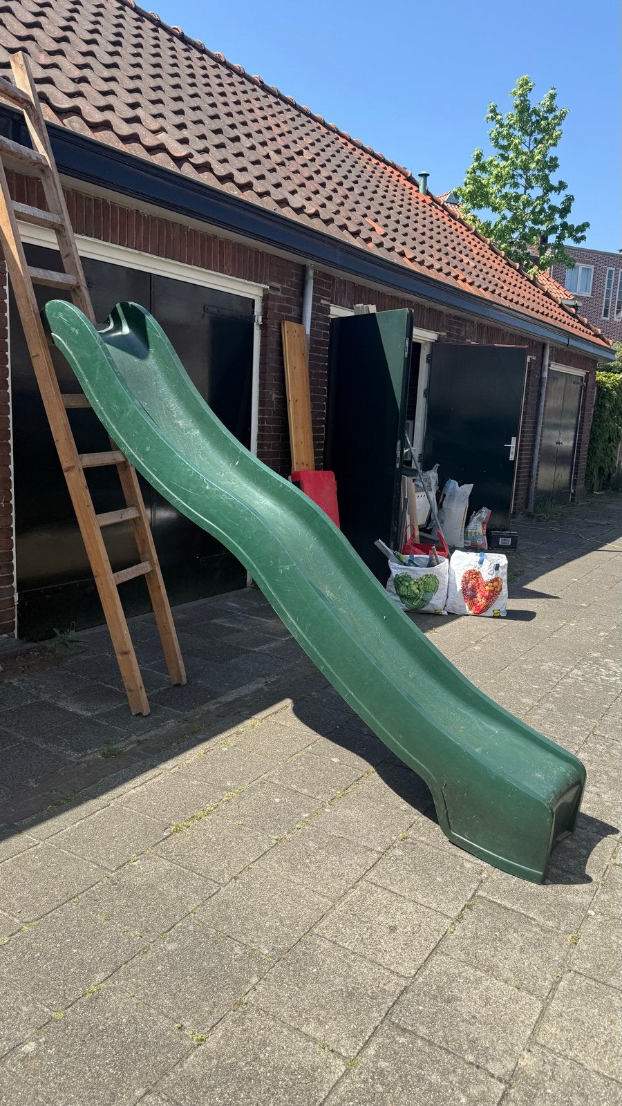 Glijbaan voor speeltuin - 3m - Gebruikt, Ophalen, Gebruikt, Glijbaan