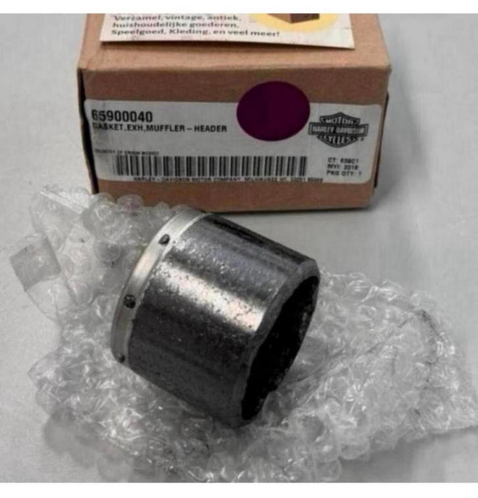 Harley Davidson 65900040 GASKET EXH MUFFLER HEADER Silencer, Motoren, Onderdelen | Harley-Davidson, Nieuw, Ophalen of Verzenden
