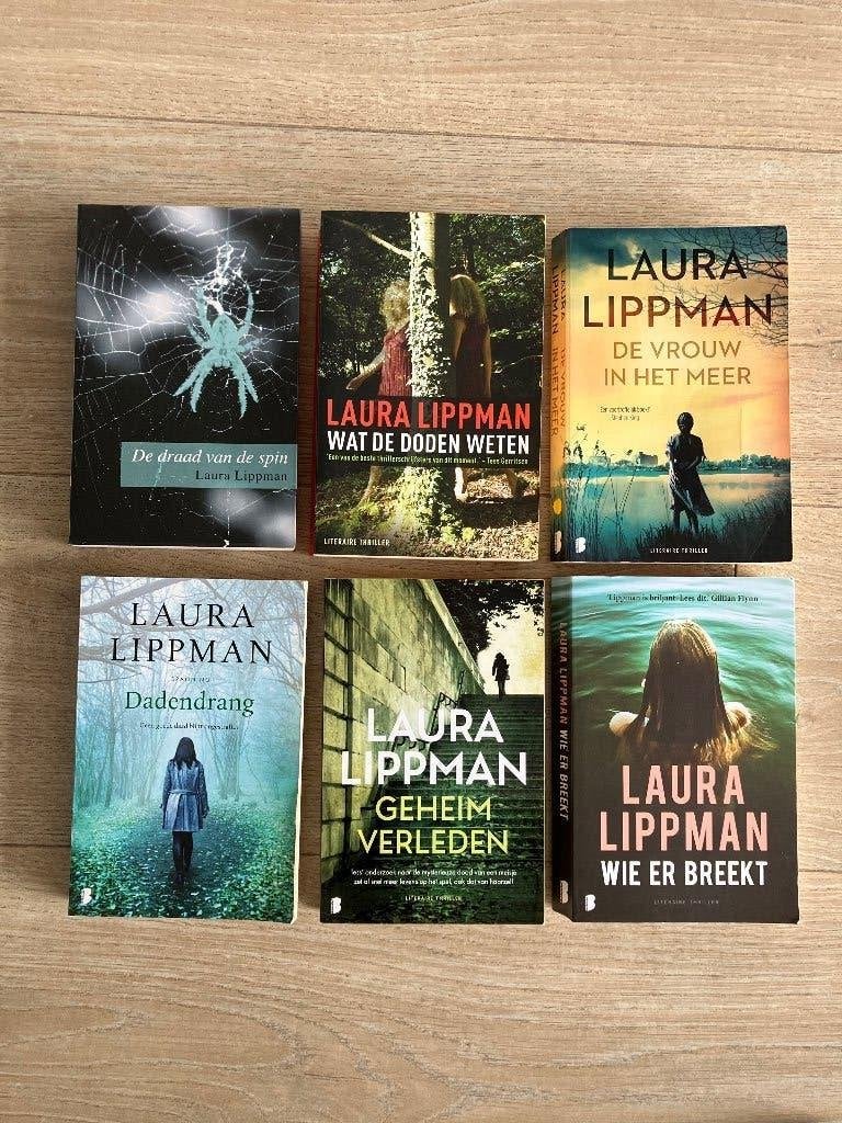 6 thrillers van Laura Lippman voor een zacht prijsje:, Ophalen of Verzenden, Gelezen