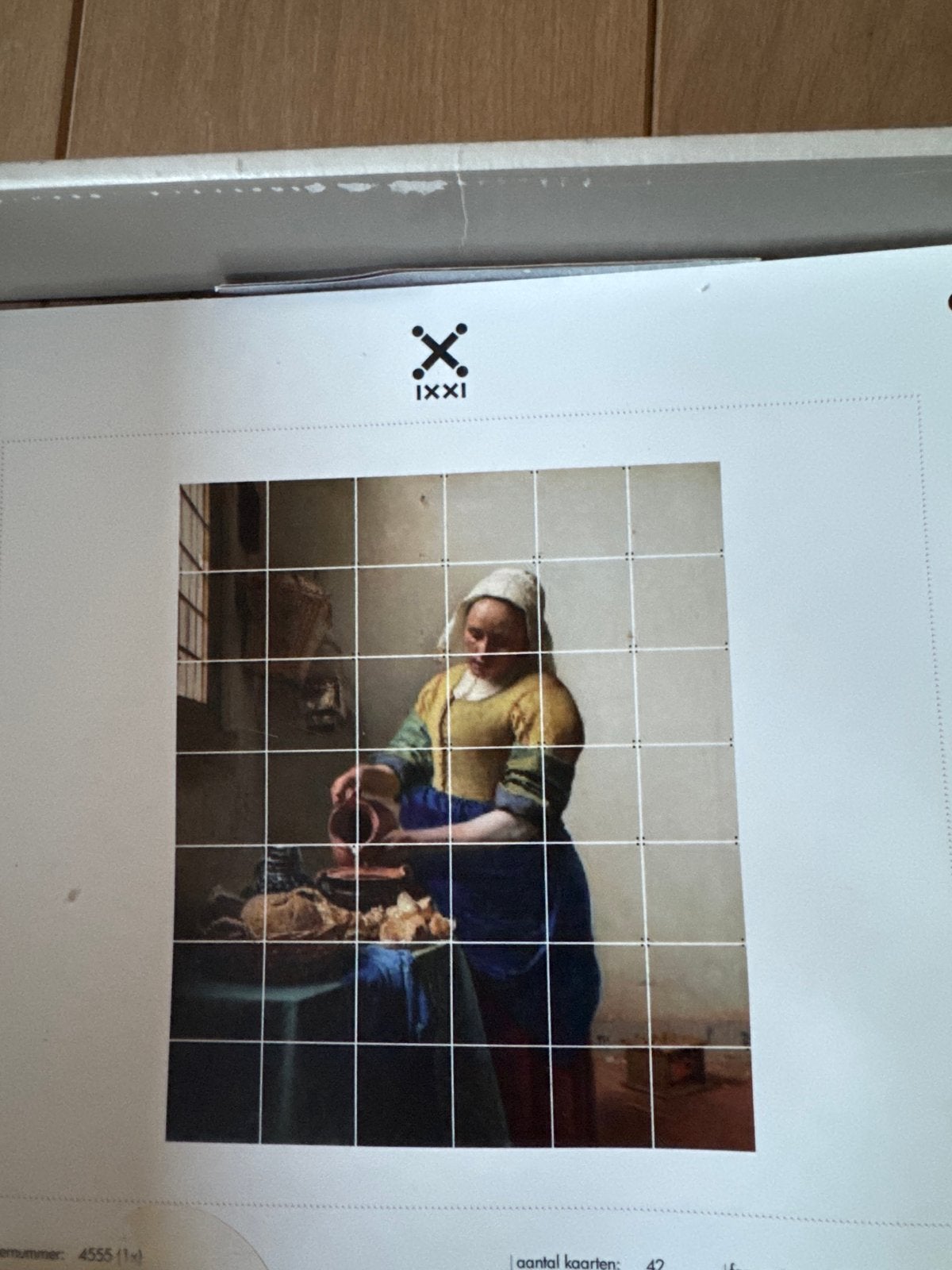 IXXI 120x140cm Het Melkmeisje, Huis en Inrichting, Woonaccessoires | Schilderijen, Tekeningen en Foto's, 125 cm of meer, Ophalen of Verzenden