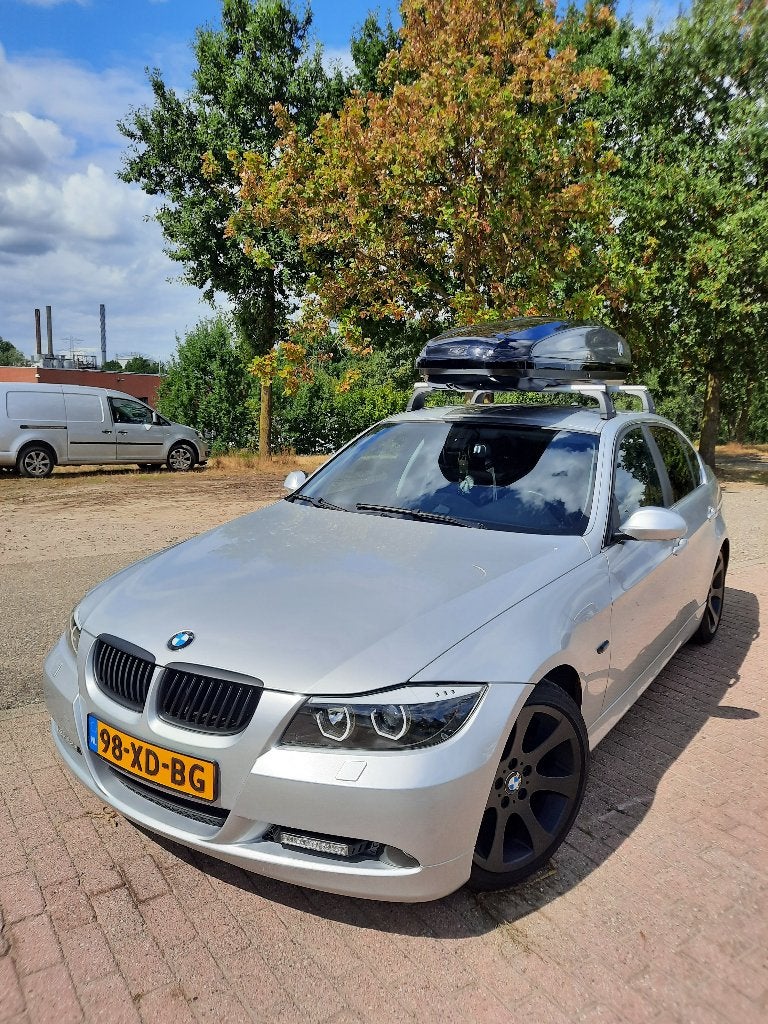 BMW 3-Serie 2.0 I 318 2007 Grijs (UNIEK), Auto's, Achterwielaandrijving, Zwart, 4 cilinders, 129 pk