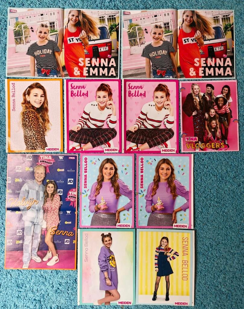 Senna Bellod poster collectie, Ophalen of Verzenden, Nieuw
