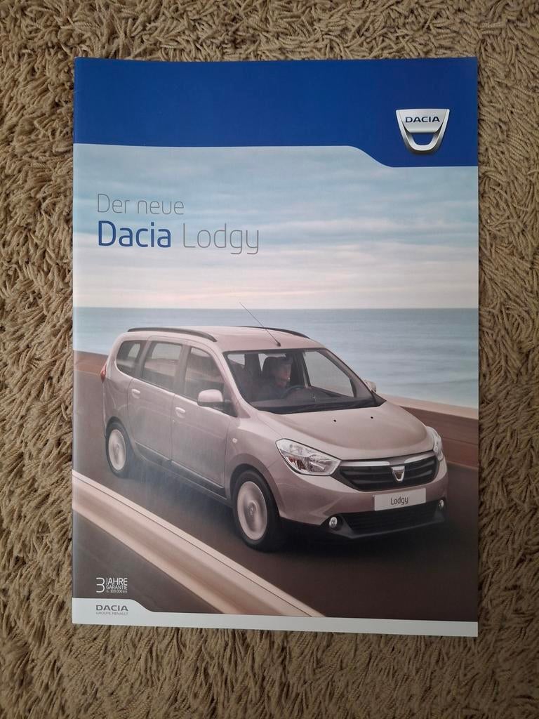 Autofolder Dacia Lodgy, Verzenden, Overige merken