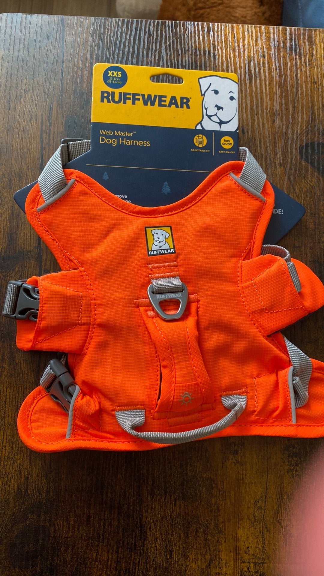 Ruffwear web master hondentuig oranje maat xxs, Dieren en Toebehoren, Verzenden, Zo goed als nieuw