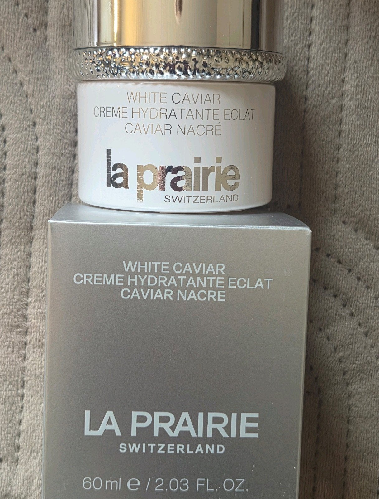 La Prairie White Caviar Cream 50ml, Verzenden, Nieuw, Gehele gezicht, Verzorging