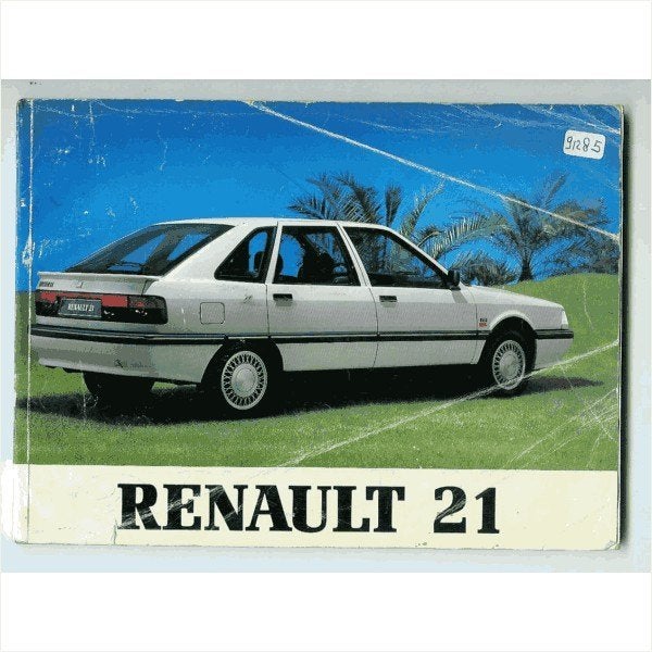 Renault 21 Instructieboekje 1989 #1 Nederlands, Ophalen of Verzenden