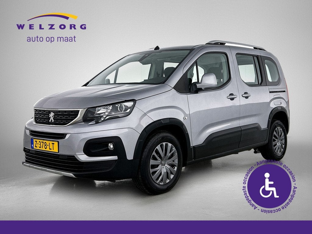 Peugeot Rifter 1.2 Puretech Allure Direct leverbaar! Rolstoe, Auto's, Peugeot, Voorwielaandrijving, 12 maanden, Gebruikt, Euro 6