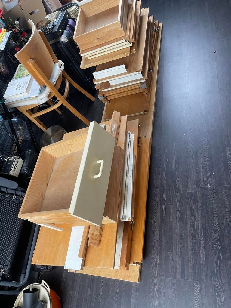 Lundia dressoir en tv meubel, Ophalen, Gebruikt, Met deur(en), 150 tot 200 cm