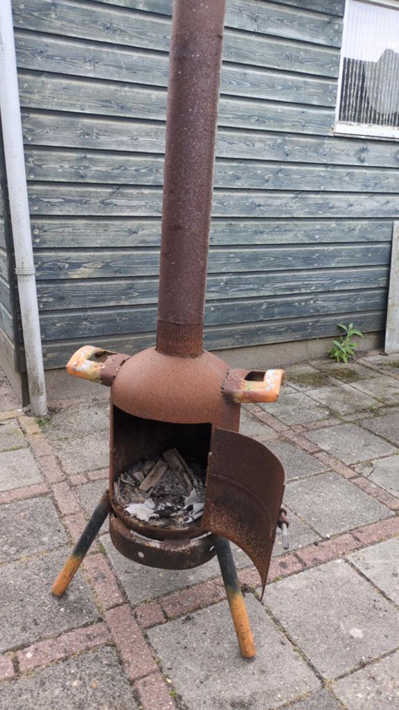 Buitenkachel , vuurkorf terras haard, Ophalen