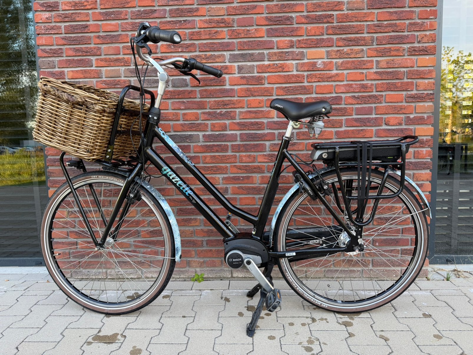 Hippe Gazelle Miss Grace Transport met  bosch middenmotor, Fietsen en Brommers, Elektrische fietsen, Ophalen, Zo goed als nieuw