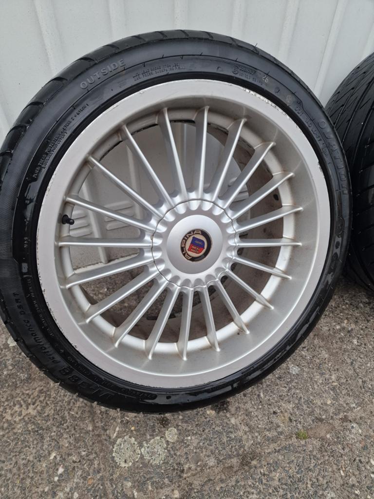 Te koop 19 inch breedset velgen alpina bmw, Automaat, Achterwielaandrijving, 2000 kg, Zwart
