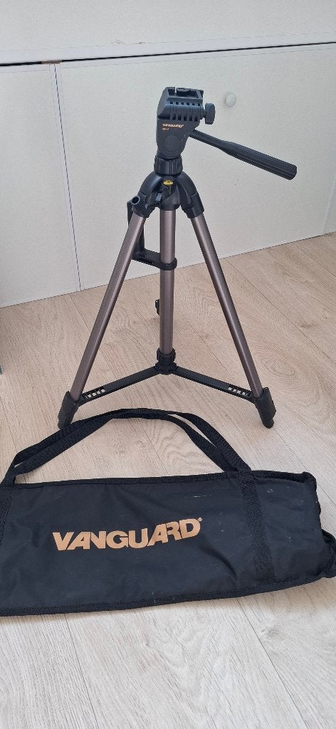 Vanguard MK-4 Statief met Draagtas - Zo goed als nieuw, Zo goed als nieuw, Inclusief draagtas, Ophalen of Verzenden, Driepoot