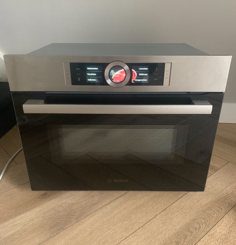 Bosch combi oven magnetron, Ophalen, Zo goed als nieuw, Grill, Inbouw