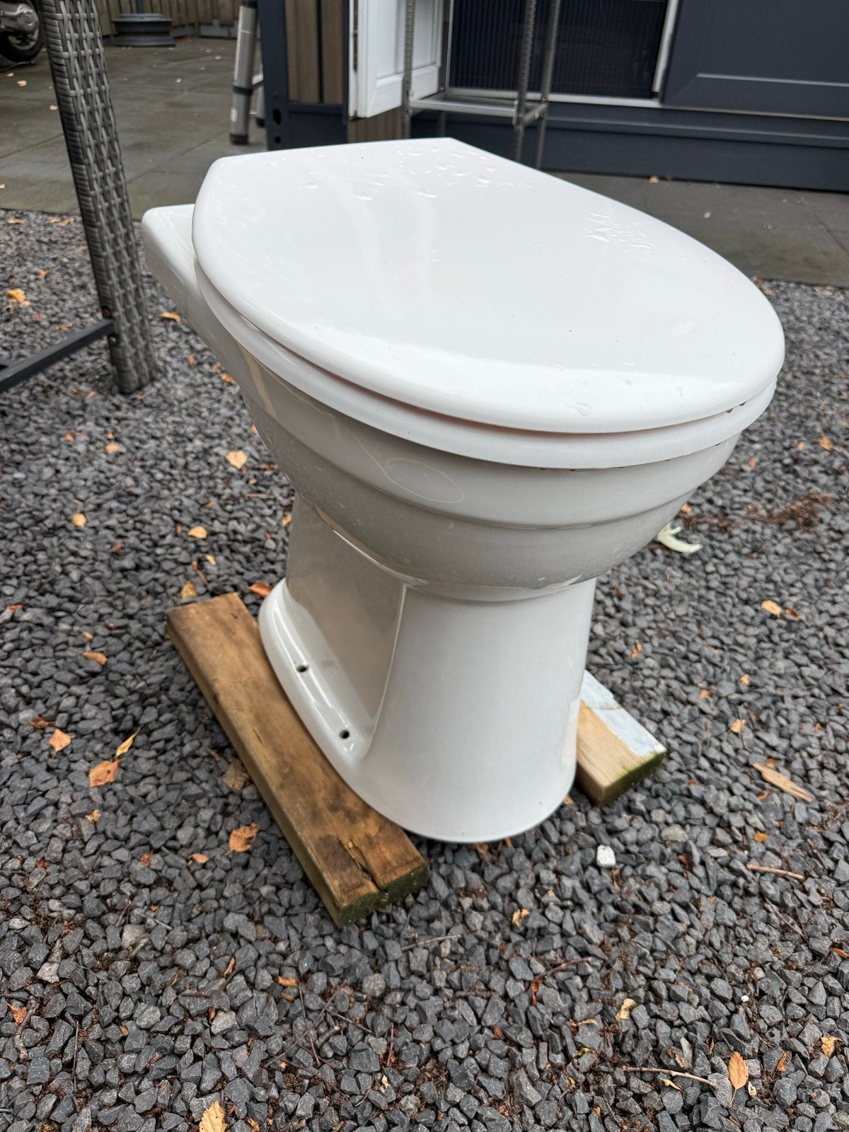 sphinx toilet kiwa 6A stortbak en softclose 46cm, Ophalen of Verzenden, Gebruikt, Toilet